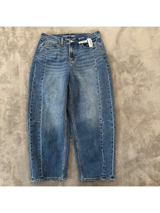 Old Navy Denim - NWT Old Navy Barrel Leg Jeans Women's size 8 High Rise Baggy